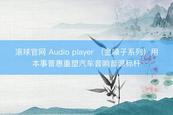 滚球官网 Audio player (金嗓子系列)用本事普惠重塑汽车音响音源标杆